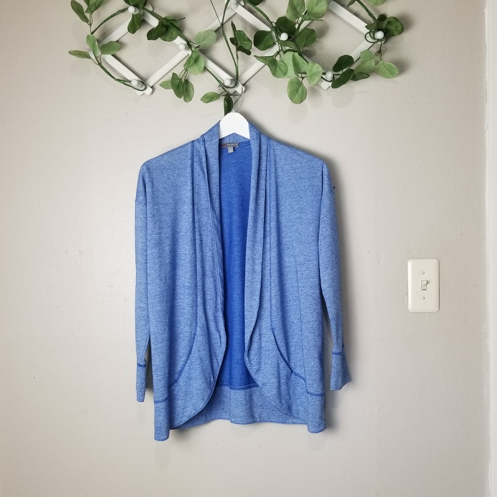 Talbots open front sweatshirt size SP